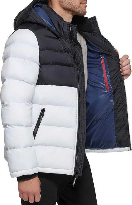 Чоловіча куртка-пуховик Tommy Hilfiger с капюшоном оригінал