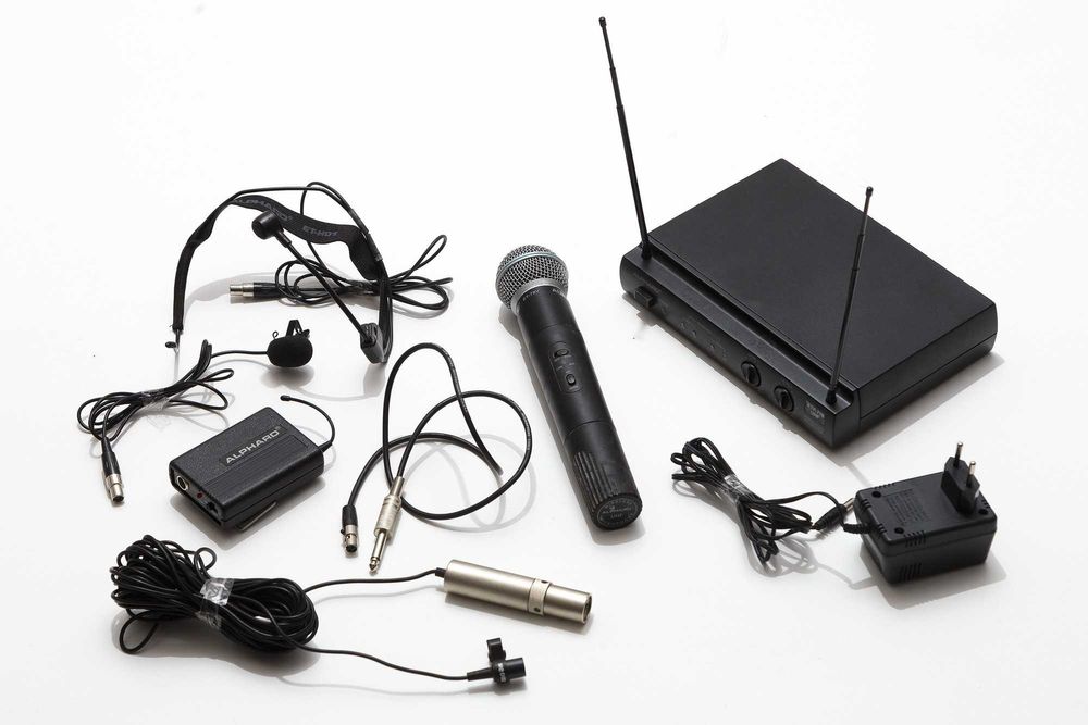 Zestaw mikrofonów bezprzewodowych Alphard ETP-778 UHF