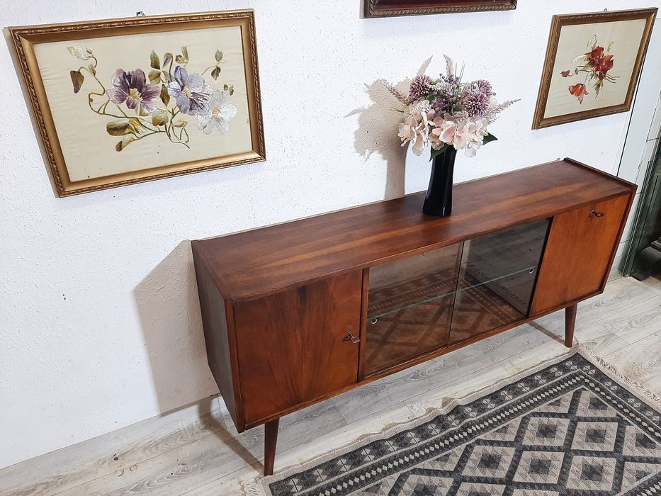 Komoda vintage po pełnej renowacji | styl mid-century | olejowane drew