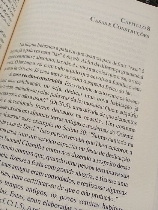 Livro Manual de Cultura, Costumes e Tradições dos Tempos Bíblicos