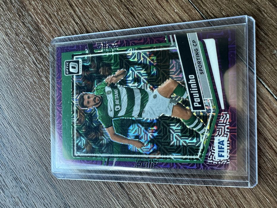 Paulinho 2023-24 Panini Donruss Optic roxa