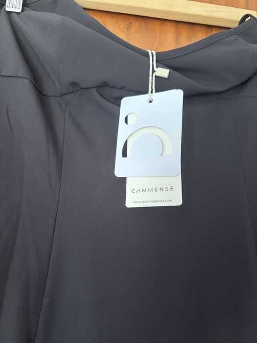 Sukienka Commense r.S biało czarna