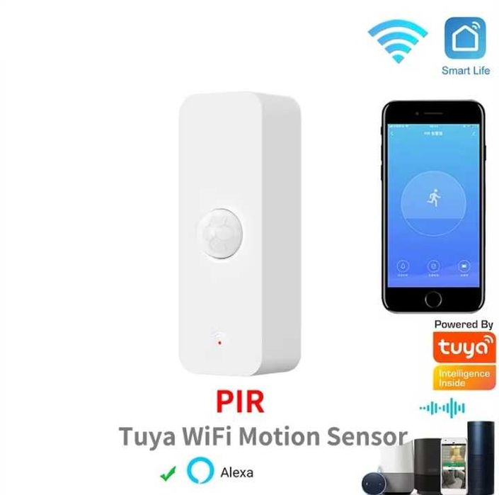 Tuya WiFi czujnik ruchu PIR inteligentny