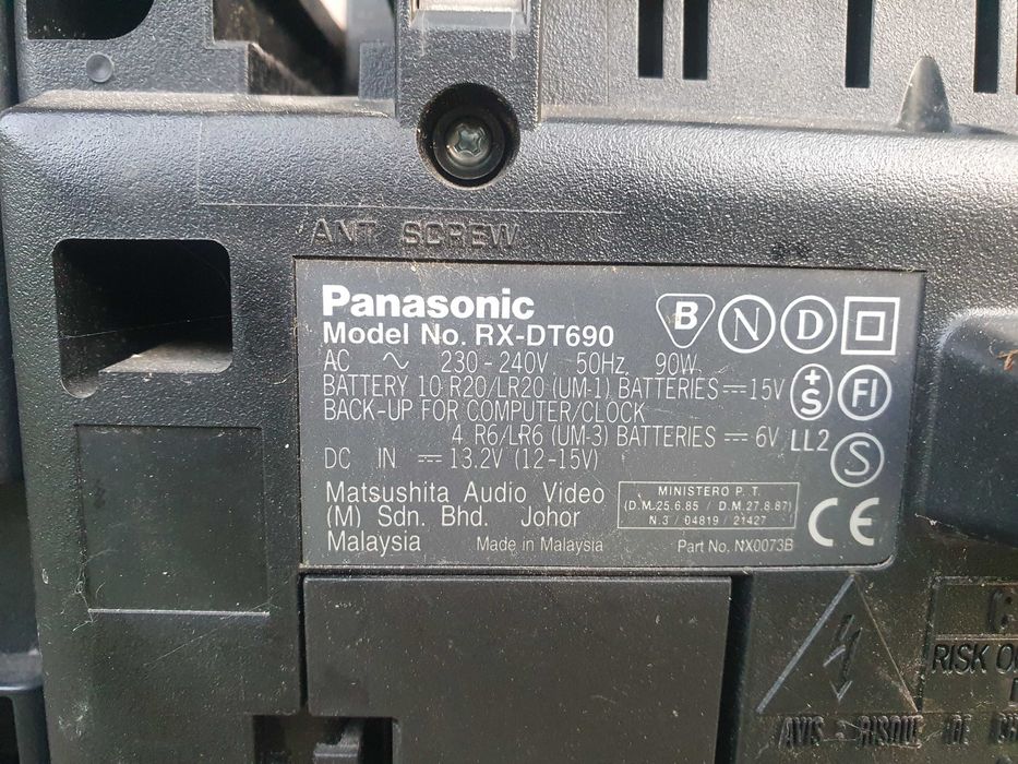 Radio RX-DT690 Panasonic