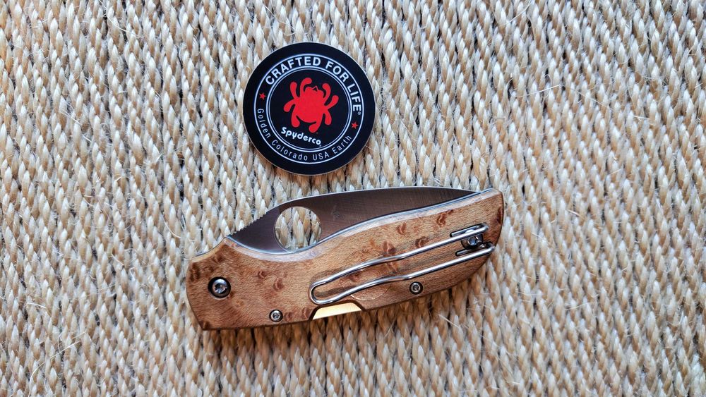 Spyderco Chaparral Birdseye Maple CTS-XHP