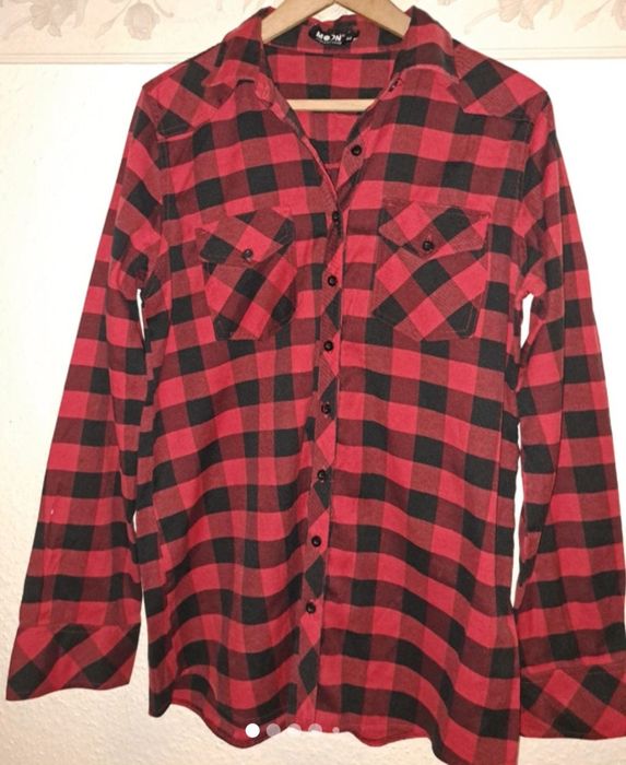 Koszula w kratę damska