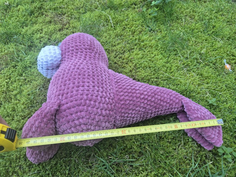 Foka na szydełku handmade