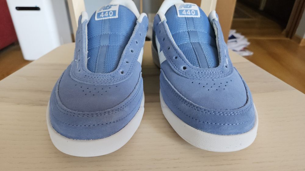 Buty sneakersy  męskie New Balance Numeric NM440BBW - niebieskie nowe