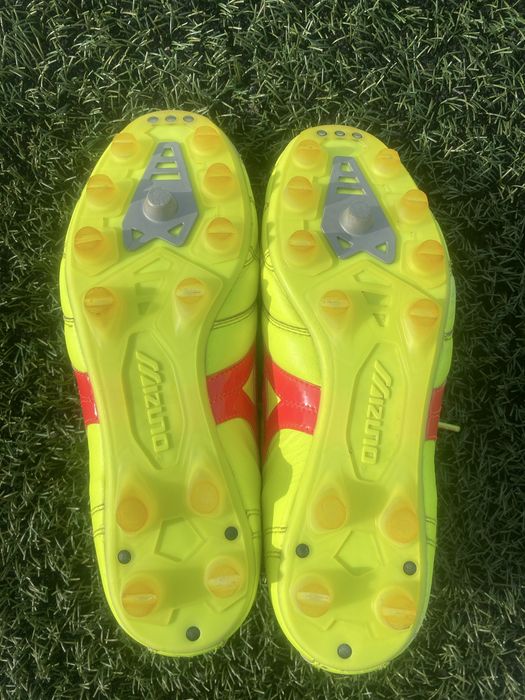 Бутсы Mizuno Morelia II Japan FG - Лаймовий