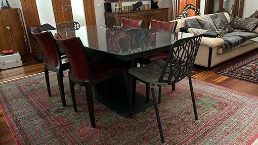 Mesa de jantar extensível