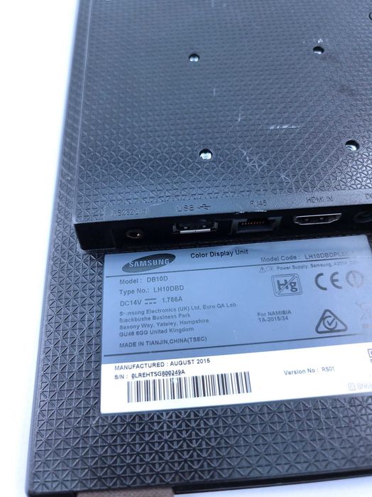 Розумний дисплей для вивісок Samsung DB10D Type LH10DBD (1775)