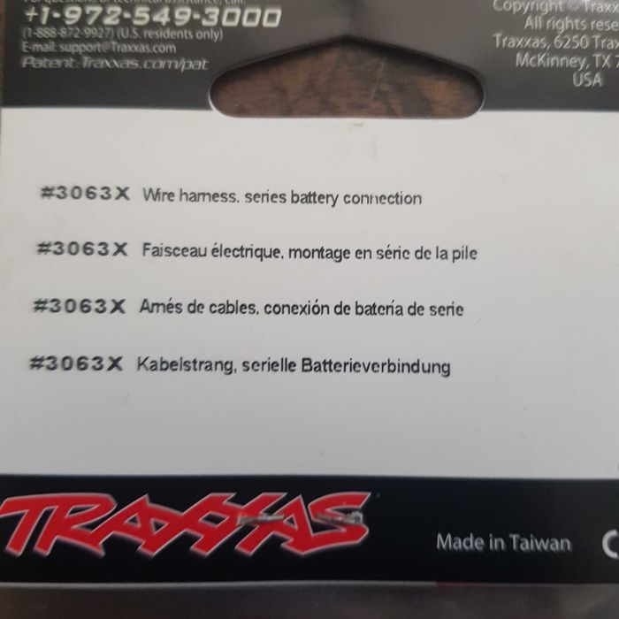 Fichas Traxxas originais