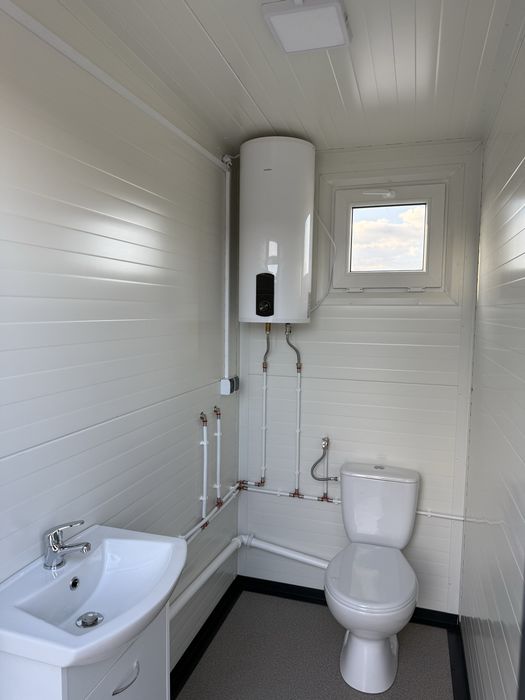 Kontener sanitarny łazienka wc prysznic kemping natrysk
