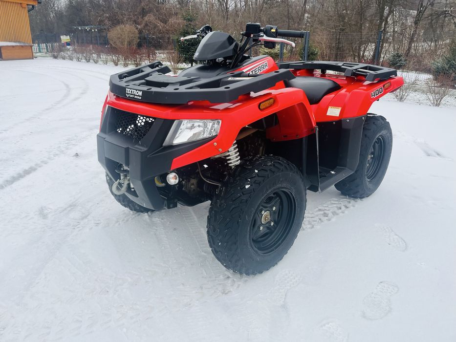 Arctic cat 400 alterra 2020 super stan naped 4x4 quad can am polaris