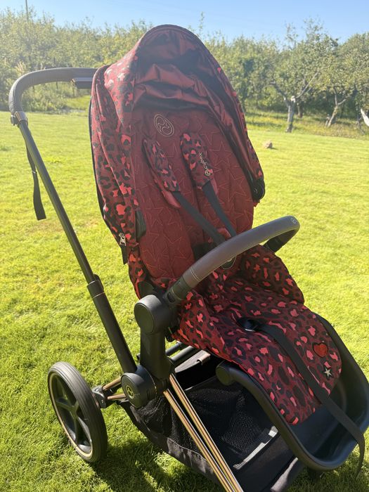 Cybex Priam 4.0 rosegold Rosenrot Red