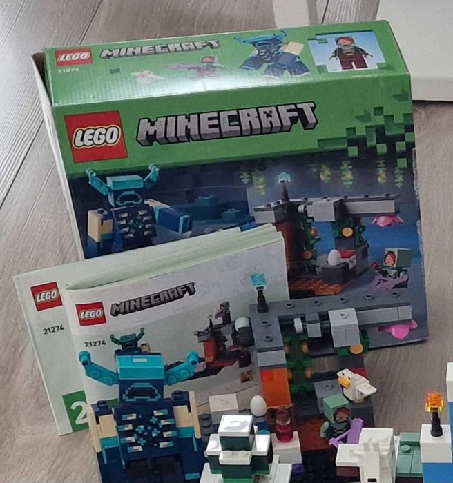 Наборы Лего Майнкрафт LEGO Minecraft 21274, 21166, 21253