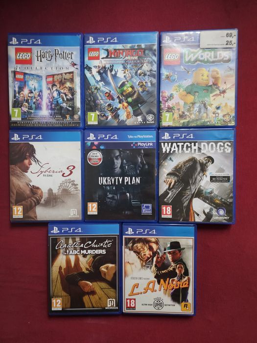 ZESTAW Playstation 4 pro gogle vr kontrolery ruchu pistolet i gry