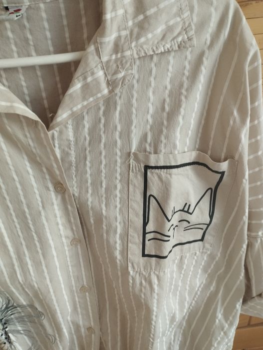 Рубашка оверсайз Італія