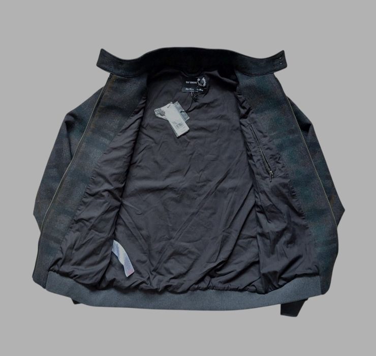 Raf Simons x Fred Perry nowa kurtka męska harington wełna r. S