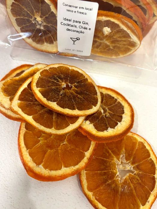 Laranja desidratada artesanal – 200g | Produção própria