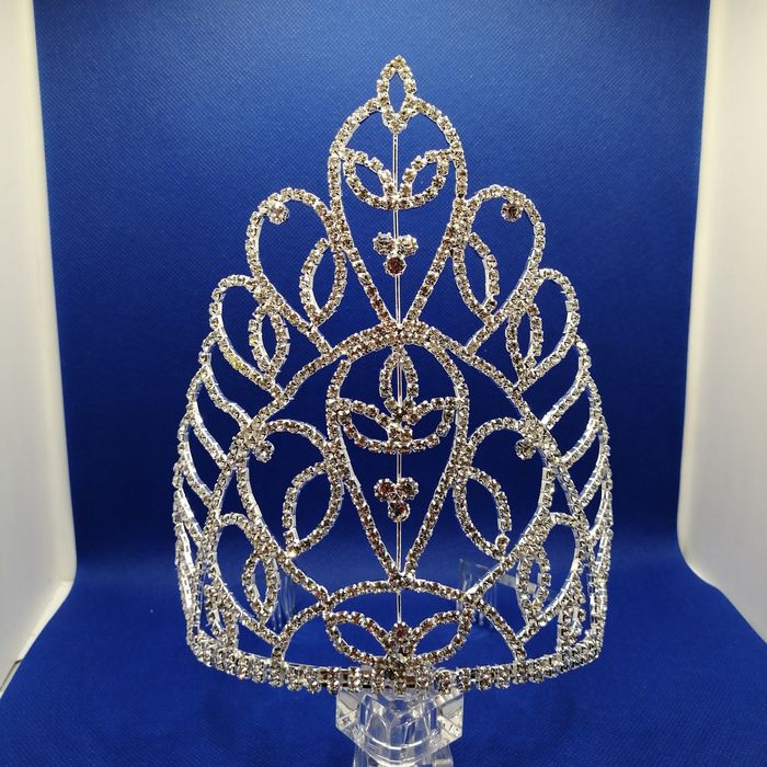 Корона діадема, высокая диадема для фотосессий, выступления