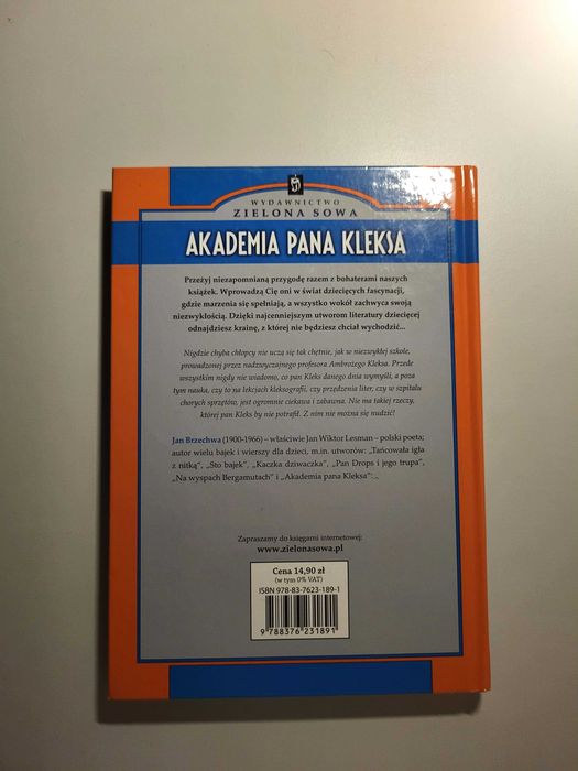 Akademia Pana Kleksa - książka Jan Brzechwa