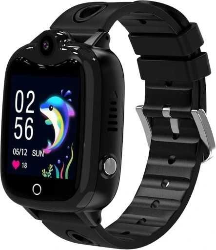 Smartwatch dla dzieci CZARNY