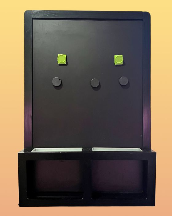Quadro Magnético e de Giz IKEA LUNS (Preto)