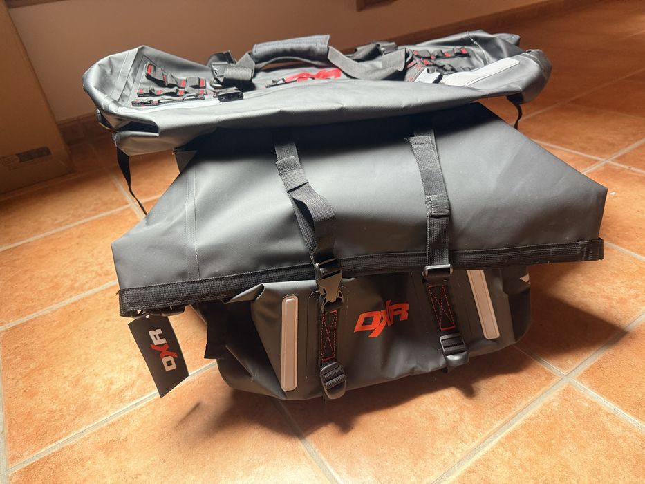 Alforges + Saco de Viagem DXR (NOVOS com etiqueta)