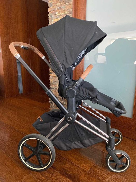 Carrinho Cybex Platinum Priam Chrome/Brown
