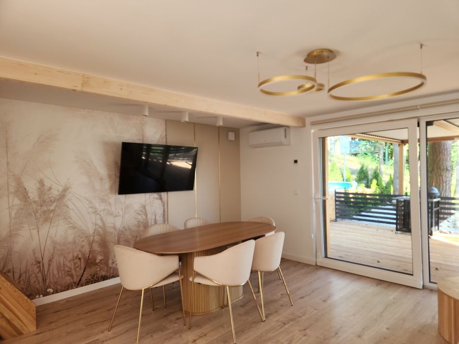 Beach Brothers House Domki nad jeziorem Nyskim Skorochów.Sauna Jacuzzi