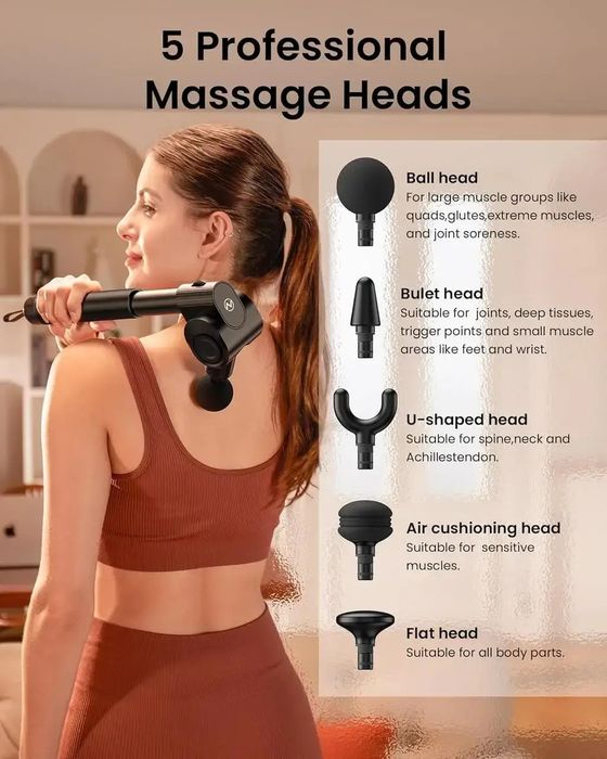 Перкусійний масажний пістолет NAPRE