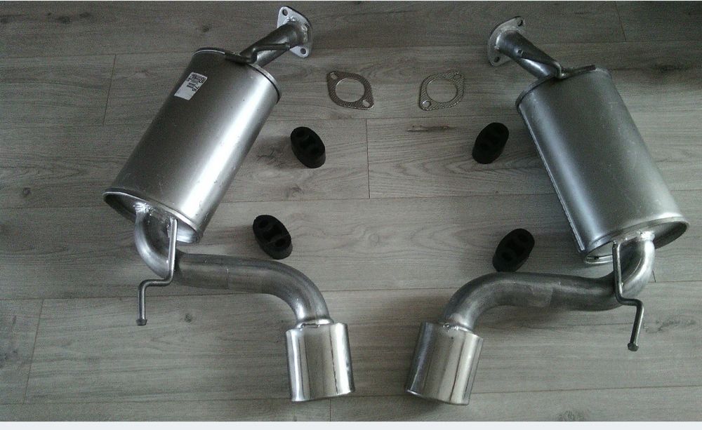 Tłumniki chevrolet captivia 2.4