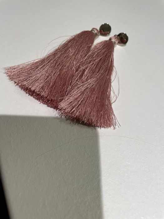 Kolczyki ozdobne sznureczki