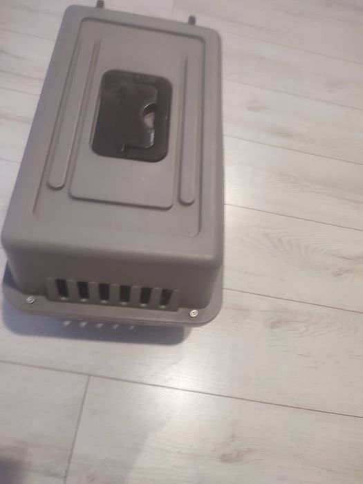 Transporterek dla kota psa 50.cm.na 30.cm. Użyty kilka razy