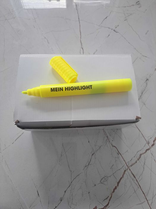 Zakreślacz żółty, nowy nie używany