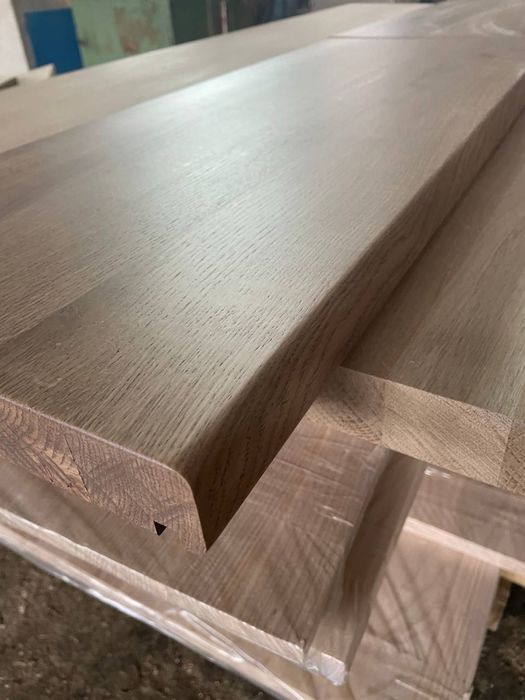 Деревʼяні стільниці та столи з дуба, меблевий щит лак масловіск Дзвони