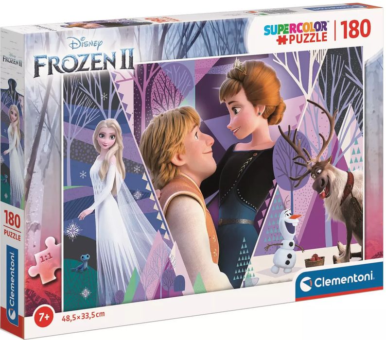 Puzzle 180 Elementy. Supercolor. Kraina Lodu 2. Nowy Produkt