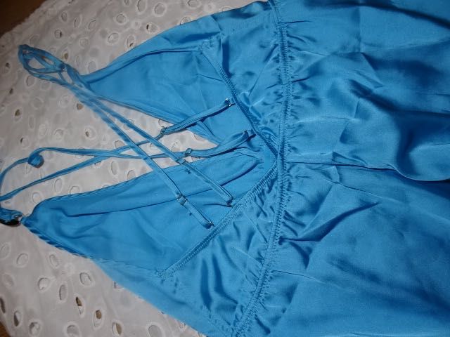 Primark satynowa piżamka body XS