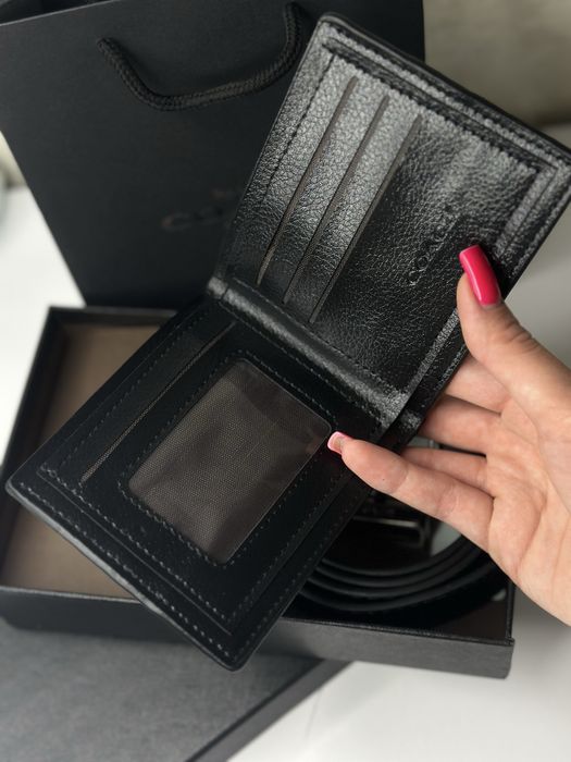 Гаманець+ремінь  coach