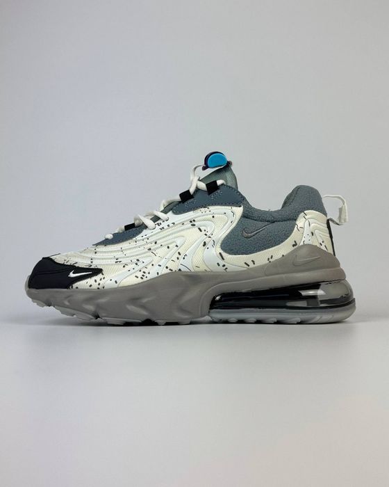 Чоловічі кросівки Travis Scott X Nike Air Max 270 React 'Gray'