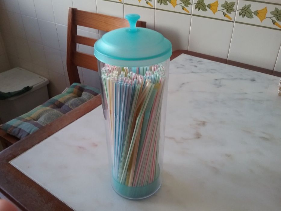 Suporte para palhinhas, novo