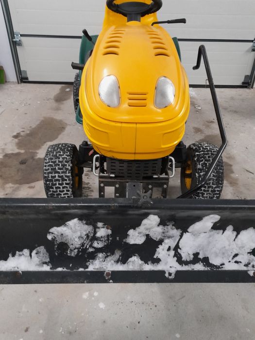 Kosiarka Traktorek MTD pług do śniegu Silnik Kohler 15hp