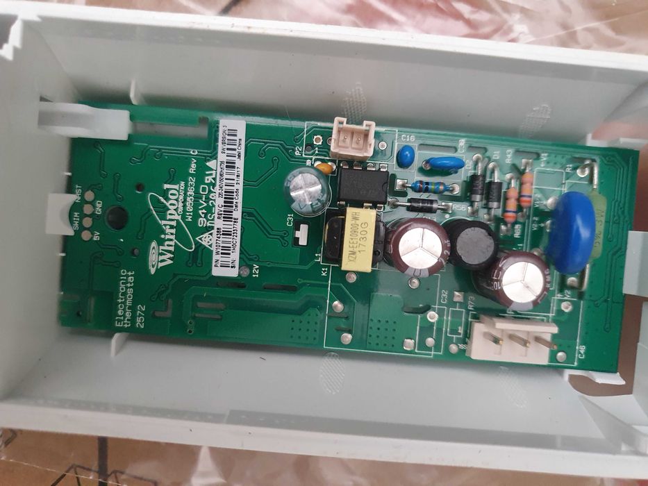 Placa eletronica controle para frigoríficos whirlpool codigoW10553632