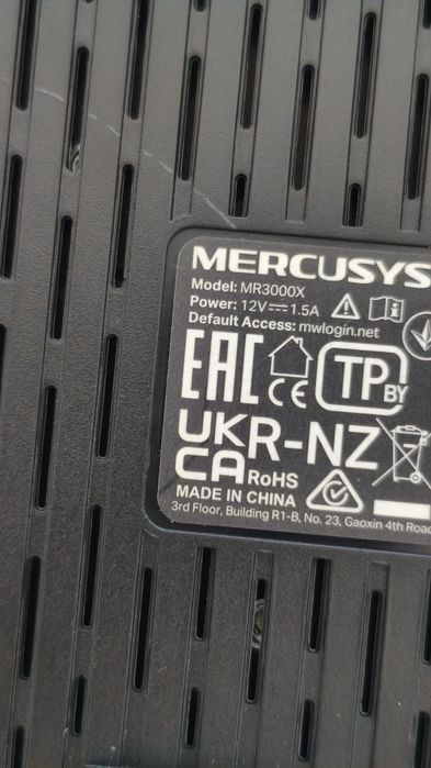 Router Mercusys MR3000x