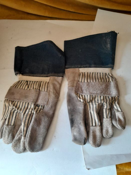 Lote de lenha, casca pinheiro, luvas