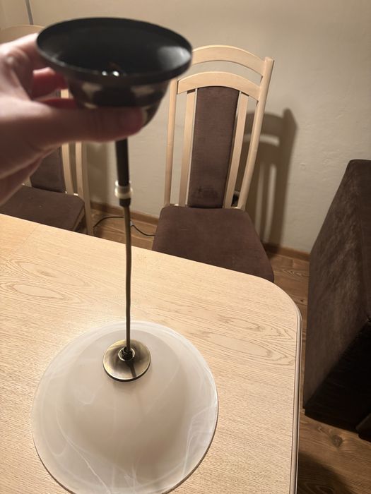 Żyrandol patynowy