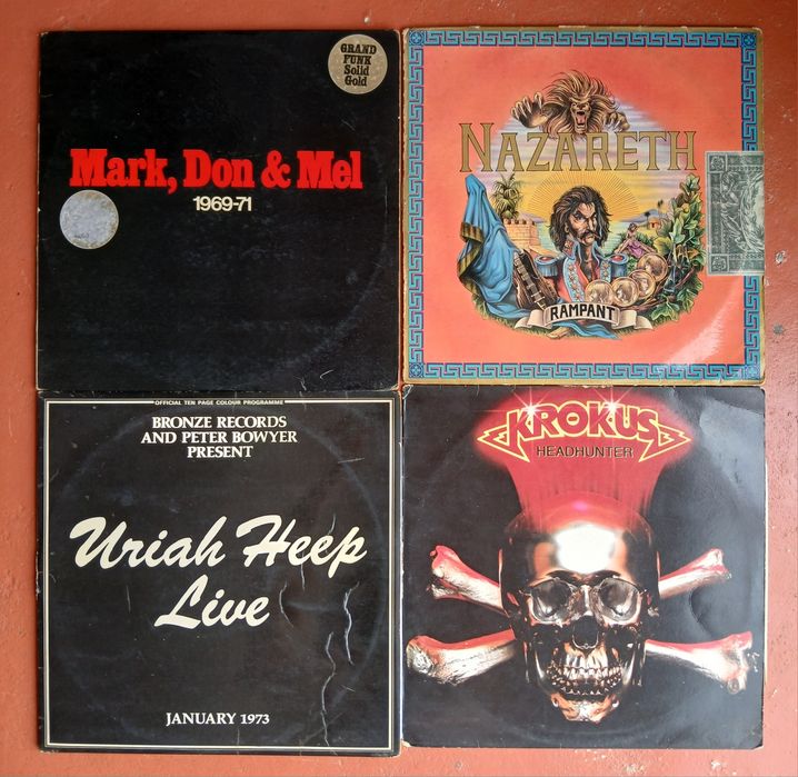 Heavy Metal e Hard Rock : Lote Vinil LP