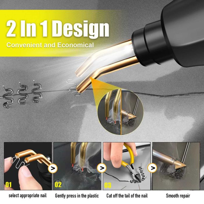 Pistola de soldar plástico de 110V