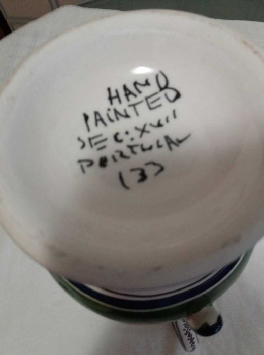 Peças Decorativas Pintadas à Mão - Antigas - Impecáveis
